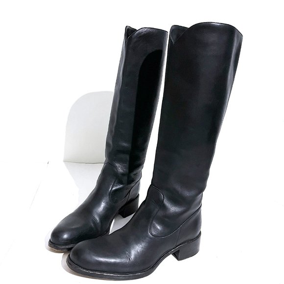 SARTORE Paris Made in Italy Leather Riding Boots - Picture 7 of 17